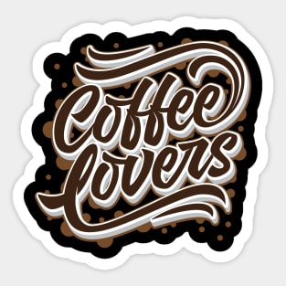 Coffee Lovers Sticker